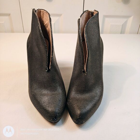 Louise et Cie Shoes - Women's Louise Et Cie Lo-Ghisonni Shimmery Stiletto Heel Ankle Boots US Size 8M